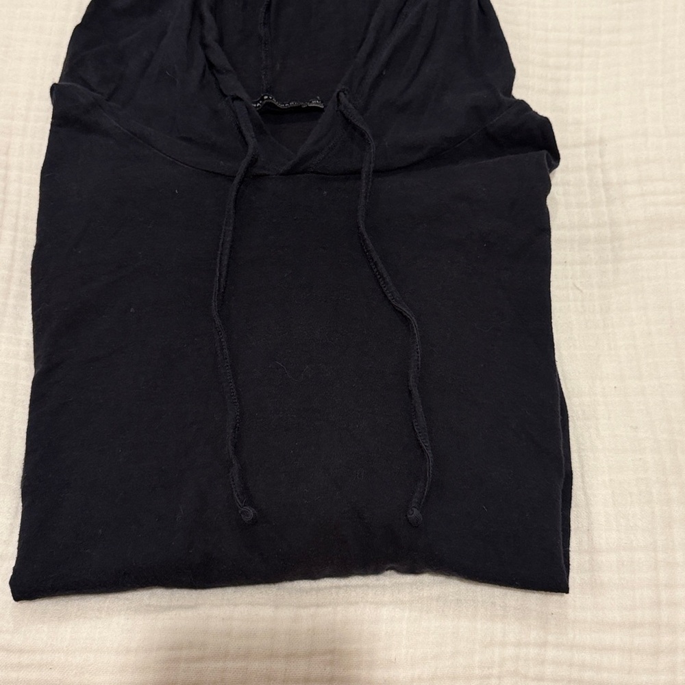 Two Men's Hooded T-shirt’s - Size XL - Navy Blue and Gray - Picture 3 of 5